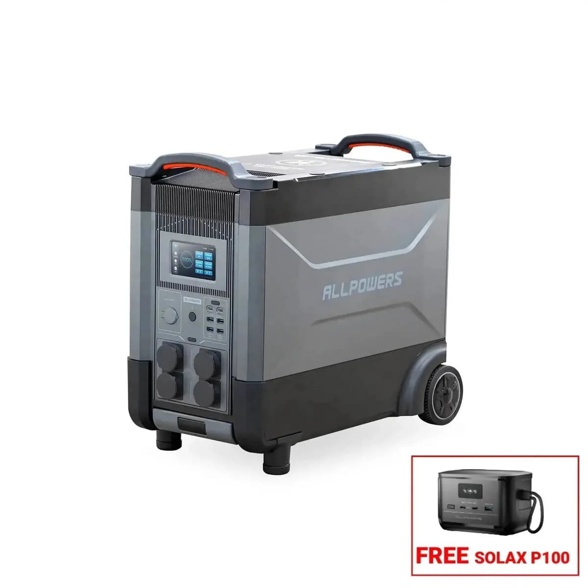 ALLPOWERS R4000 — портативна зарядна станція 4000W 3456Wh